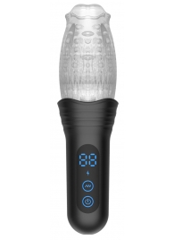 Автоматический мастурбатор Oral Sex Masturbator с функциями ротации, вибрации и фрикций - Secwell - в Благовещенске купить с доставкой