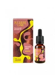 Капли с согревающим эффектом Passion Drips Warming - 15 мл. - Pleasure Lab - купить с доставкой в Благовещенске