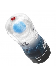 Прозрачный текстурированный мастурбатор Vacuum Cup Masturbator Planet - Baile - в Благовещенске купить с доставкой