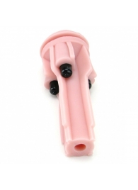 Мастурбатор-вагина Fleshlight - Vibro Pink Lady Touch с вибрацией - Fleshlight - в Благовещенске купить с доставкой