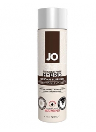 Водно-масляный лубрикант с разогревающим эффектом Hybrid Lubricant WARMING - 120 мл. - System JO - купить с доставкой в Благовещенске