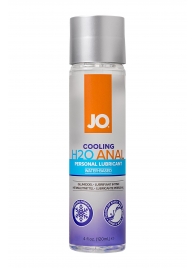 Анальный охлаждающий и обезболивающий лубрикант на водной основе JO Anal H2O COOLING - 120 мл. - System JO - купить с доставкой в Благовещенске