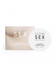 Массажная свеча для всего тела Slow Sex - 50 гр. - Bijoux Indiscrets - купить с доставкой в Благовещенске