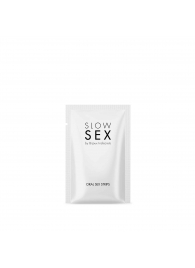 Полоски для орального секса Slow Sex Oral Sex Strips - 7 шт. - Bijoux Indiscrets - купить с доставкой в Благовещенске