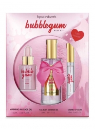 Набор средств для массажа и ласк Bubblegum Play Kit - Bijoux Indiscrets - купить с доставкой в Благовещенске