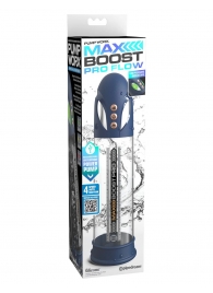 Синяя вакуумная автоматическая помпа Max Boost Pro Flow - Pipedream - в Благовещенске купить с доставкой