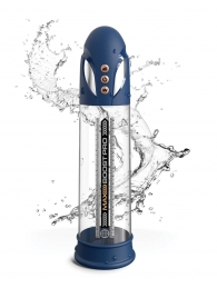 Синяя вакуумная автоматическая помпа Max Boost Pro Flow - Pipedream - в Благовещенске купить с доставкой