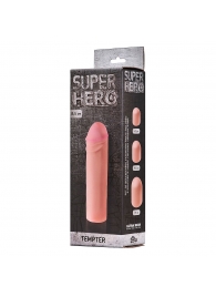 Фаллоудлинитель SUPER HERO Tempter - 16 см. - Lola Games - в Благовещенске купить с доставкой