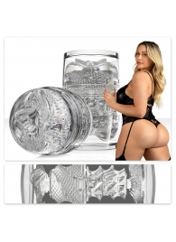 Прозрачный двусторонний мастурбатор Fleshlight Quickshot Mia Malkova - Fleshlight - в Благовещенске купить с доставкой