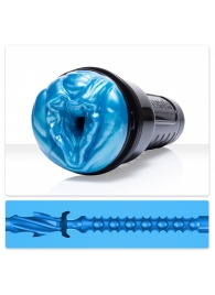 Мастурбатор-вагина Fleshlight Freaks Alien Blue Metallic - Fleshlight - в Благовещенске купить с доставкой