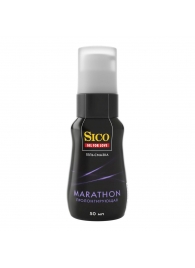 Пролонгирующая гель-смазка Sico Marathon - 50 мл. - Sico - купить с доставкой в Благовещенске