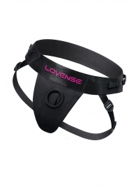 Черные универсальные трусики Lovense из спандекса - Lovense - купить с доставкой в Благовещенске