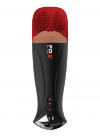 Мастурбатор-вагина в колбе с вибрацией Fuck-O-Matic Pro XL - Pipedream - в Благовещенске купить с доставкой