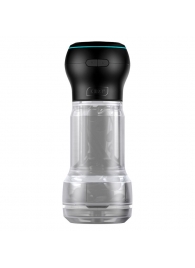 Набор PowerBlow   Feel Pocket Stroker Crystal: мастурбатор и интерактивная насадка - Kiiroo - в Благовещенске купить с доставкой