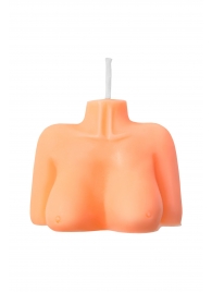 Оранжевая сувенирная свеча «Женский силуэт» - Pecado - купить с доставкой в Благовещенске