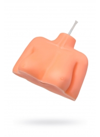 Оранжевая сувенирная свеча «Женский силуэт» - Pecado - купить с доставкой в Благовещенске