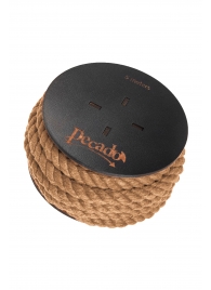 Джутовая веревка для шибари на катушке - 5 м. - Pecado - купить с доставкой в Благовещенске