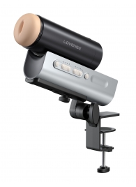 Мастурбатор Solace PRO с настольным креплением - Lovense - в Благовещенске купить с доставкой