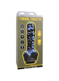 Черно-синяя мини-машина на присоске Tendril Thruster - 21,6 см. - Doc Johnson - купить с доставкой в Благовещенске