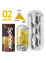 Мастурбатор Tenga Spinner DX 02 Bumps - Tenga - в Благовещенске купить с доставкой