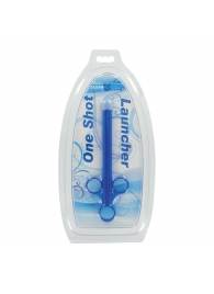 Синий шприц для введения лубриканта XL Lubricant Launcher - XR Brands - купить с доставкой в Благовещенске