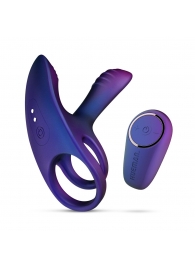 Фиолетовое эрекционное виброкольцо с клиторальной подушечкой Infinity Ignite - ONE DC B.V. - в Благовещенске купить с доставкой