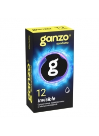Супертонкие презервативы Ganzo Invisible - 12 шт. - Ganzo - купить с доставкой в Благовещенске