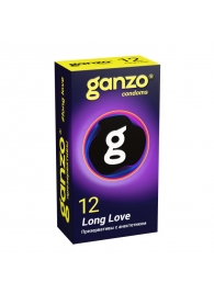 Презервативы с анестетиком для продления удовольствия Ganzo Long Love - 12 шт. - Ganzo - купить с доставкой в Благовещенске