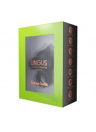 Черное эрекционное кольцо Lingus с вибрацией - Adrien Lastic - в Благовещенске купить с доставкой