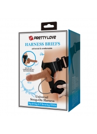 Женский страпон с вибрацией и эффектом эякуляции Oher - Baile - купить с доставкой в Благовещенске