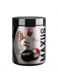 Черные утолщенные презервативы MAXUS Extra Strong с железным кейсом - 15 шт. - Maxus - купить с доставкой в Благовещенске