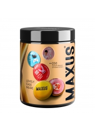 Точечные презервативы MAXUS 2000 Amazing Dots с железным кейсом - 12 шт. - Maxus - купить с доставкой в Благовещенске