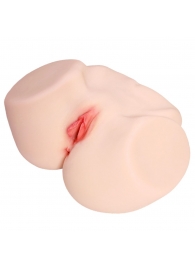 Мастурбатор-полуторс с двойным слоем материала Jenny Onahole Real Vagina - KOKOS - в Благовещенске купить с доставкой