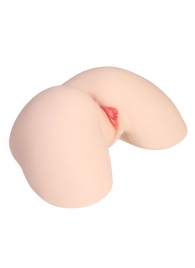 Мастурбатор-полуторс с двойным слоем материала Jenny Onahole Real Hips - KOKOS - в Благовещенске купить с доставкой