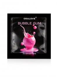 Саше съедобной оральной смазки OraLove с ароматом бабл-гам - 3 гр. - Биоритм - купить с доставкой в Благовещенске