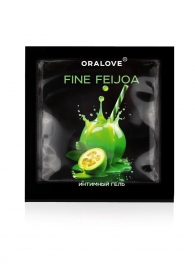 Саше съедобной оральной смазки OraLove с ароматом фейхоа - 3 гр. - Биоритм - купить с доставкой в Благовещенске