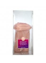 Телесный мастурбатор-вагина с фигурками на поверхности - LOVETOY (А-Полимер) - в Благовещенске купить с доставкой