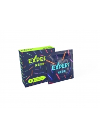 Светящиеся в темноте презервативы Expert Neon - 3 шт. - Expert - купить с доставкой в Благовещенске