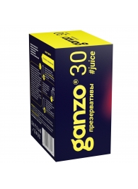 Ароматизированные презервативы Ganzo Juice - 30 шт. - Ganzo - купить с доставкой в Благовещенске