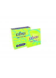 Ультратонкие презервативы Expert Invisible - 3 шт. - Expert - купить с доставкой в Благовещенске