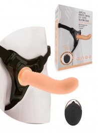 Женский вибрострапон со съемной насадкой и пультом ДУ - Erokay - купить с доставкой в Благовещенске