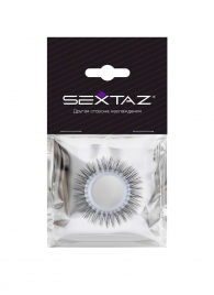 Круглое эрекционное кольцо с «ресничками» - Sextaz - в Благовещенске купить с доставкой