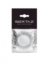 Круглое эрекционное кольцо с длинными «ресничками» - Sextaz - в Благовещенске купить с доставкой