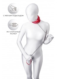 Красный ошейник с подкладкой из меха - ToyFa - купить с доставкой в Благовещенске
