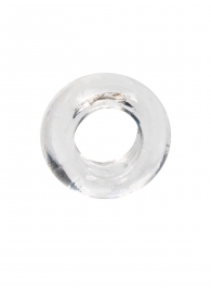 Прозрачное эрекционное кольцо-бублик - Sex Expert - в Благовещенске купить с доставкой