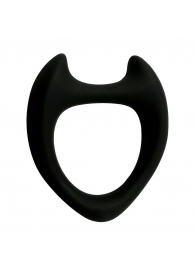 Черное эрекционное кольцо с рожками Wooomy Toro M - Adrien Lastic - в Благовещенске купить с доставкой