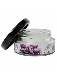 Массажная свеча «Сирень» - 50 мл. - SGAN - купить с доставкой в Благовещенске