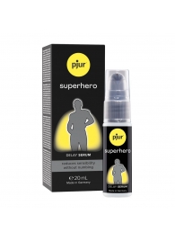 Пролонгатор-сыворотка pjur Superhero Delay Serum - 20 мл. - Pjur - купить с доставкой в Благовещенске