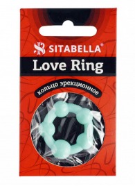Цветное эрекционное кольцо с 5 бусинами Love Ring - Sitabella - в Благовещенске купить с доставкой