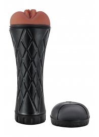 Коричневый мастурбатор-вагина Marly - Dream Toys - в Благовещенске купить с доставкой